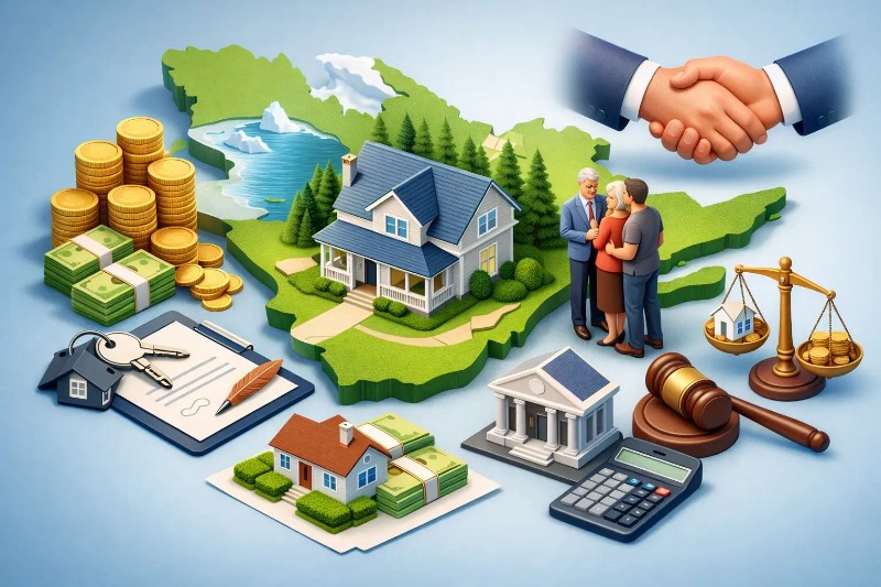 Financement succession maison au Québec